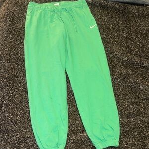 Nike Green Track Pants